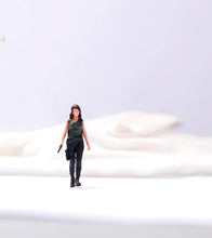 Load image into Gallery viewer, 1:64 Painted Figure Model Miniature Resin Diorama Toy Sand Lady Killer Soldier
