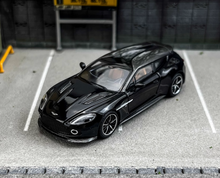 Load image into Gallery viewer, King 1:64 Black Vanquish Zagato Hatchback Sports Model Diecast Metal Car New Collection