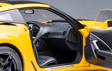 Load image into Gallery viewer, AUTOart 1:18 Yellow CORVETTE C7 ZR1 Racing Sports Model Diecast Metal Car