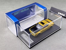 Load image into Gallery viewer, SH 1:64 Yellow SRT Hellcat Muscle Sports Model Diecast Metal Car New Collection