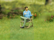 Load image into Gallery viewer, 1:64 Painted Figure Model Miniature Resin Diorama Camping Outdoor Picnic BBQ Toy Collection