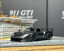 Load image into Gallery viewer, Transcend 1:64 Black Carbon 911 GT1 1997 24h Sport Model Diecast Metal Car New Collection