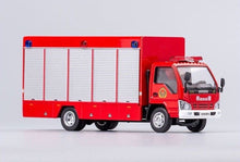 Load image into Gallery viewer, GCD 1:64 Red Rescue Fire Engine Van Truck Model Diecast Metal Car New