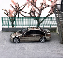 Load image into Gallery viewer, SH 1:64 Plating Silver M3 E46 Coupe Racing Sports Model Diecast Metal Car New