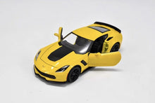 Load image into Gallery viewer, Maisto 1:24 2015 Yellow Z06 Racing Sports Model Toy Diecast Metal Car BN