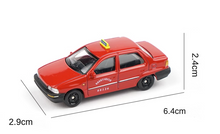 Load image into Gallery viewer, XCARTOYS 1:64 Taxi Red TJ7100 Sedan Sports Model Diecast Metal Car