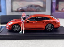 Load image into Gallery viewer, Liberty 1:64 Orange Panamera Turbo S Figure Sports Model Diecast Metal Car New Collection