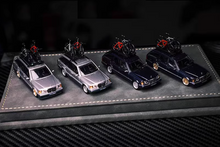 Load image into Gallery viewer, Mortal 1:64 Benz S124 E300 Wagon Roof Bicycle Classic Model Diecast Metal Car New