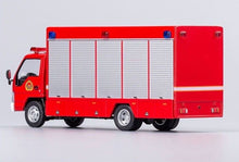 Load image into Gallery viewer, GCD 1:64 Red Rescue Fire Engine Van Truck Model Diecast Metal Car New
