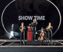 Load image into Gallery viewer, 1:64 Painted Figure Mini Model Miniature Resin Diorama Concert Conductor Rostrum New Collection