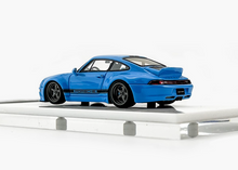Load image into Gallery viewer, MY64 1:64 Blue Gnuther Werks 911 400R Sports Model Diecast Resin Car New Collection