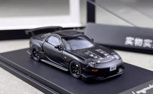 Load image into Gallery viewer, MC 1:64 Black Carbon JDM RX-7 FD3S Racing Sports Model Diecast Metal Car New Collection