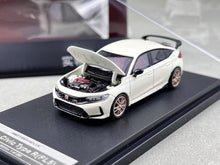 Load image into Gallery viewer, MH 1:64 Championship White Civic Type R FL5 Sports Model Diecast Metal Car New Collection