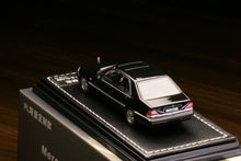 Load image into Gallery viewer, WTX 1:64 Black S600 W140 Sedan Classic Model Diecast Metal Car New Collection