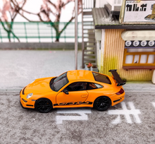 Load image into Gallery viewer, Cars Lounge 1:64 Orange 997.1 GT3 RS Sports Model Diecast Resin Car New