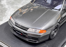 Load image into Gallery viewer, MH 1:18 JDM Gray Skyling GTR R32 Nismo Sports Model Diecast Resin Car New Collection