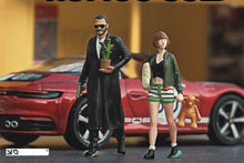 Load image into Gallery viewer, 1:64 Painted Figure Mini Model Miniature Resin Diorama Sand Suit Man Girl Toy New