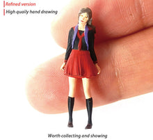 Load image into Gallery viewer, 1:64 Painted Figure Mini Model Miniature Resin Diorama Toy Anime Harajuku People