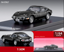 Load image into Gallery viewer, LCD 1:64 Toyota 2000GT Racing Sports Classic Model Toy Diecast Metal Car Display Box