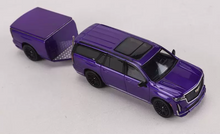 Load image into Gallery viewer, Shadow 1:64 Purple Escalade Cut Body Trailer Sport Model Diecast Metal Car New Collection