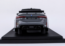 Load image into Gallery viewer, GTspirit 1:18 Gray M4 G82 Coupe Racing Sports Model Diecast Resin Car New