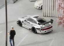 Load image into Gallery viewer, Star 1:64 Plated Silver RWB 911 993 GT Sports Model Diecast Metal Car New