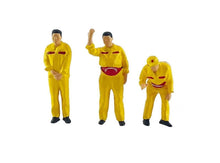 Load image into Gallery viewer, 1:64 Painted Figure Model Miniature Resin Diorama Sand Petrol Station Worker Set
