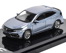 Load image into Gallery viewer, HobbyJapan 1:64 Gray JDM Civic FK7 Hatchback Sport Model Diecast Metal Car New Collection
