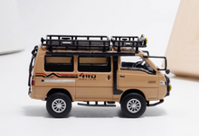 Load image into Gallery viewer, Autobots 1:64 Desert 4WD Delica L300 Camper Van Model Diecast Metal Car New Collecction
