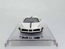Load image into Gallery viewer, 1:64 Prism White 488 Widebody Sports Model Diecast Metal Car New Collection