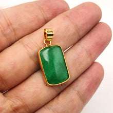 Load image into Gallery viewer, Nature Jade Ping An Plaque Pendant Necklace Gift Jewelry charm Blessing Luck