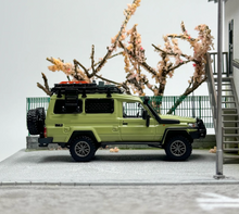 Load image into Gallery viewer, Autobots 1:64 Green Land Cruiser J70 LC78 ORV SUV Model Diecast Metal Car New Collection