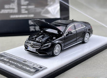 Load image into Gallery viewer, Mortal 1:64 Black CLS63 4matic Sedan Sports Model Diecast Metal Car New Collection