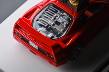 Load image into Gallery viewer, MY64 1:64 Red Snow F40 Classic Super Racing Sports Model Diecast Resin Car New
