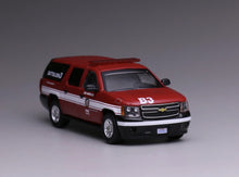 Load image into Gallery viewer, 1:64 596 Red Fire Suburban CV Crown Victoria Model Diecast Metal Car New Collection