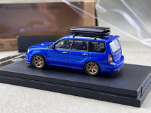 Load image into Gallery viewer, 7cm 1:64 Blue JDM Forester SG9 STI Sports Model Diecast Metal Car New Collection
