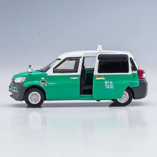 Load image into Gallery viewer, TINY 1:76 Green Hongkong Taxi Comfort Hatchback Toyota Hybrid Model Toy Metal Car BN