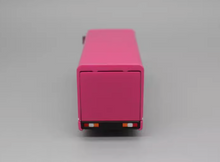 Load image into Gallery viewer, GCD 1:64 Pink Fuso FK Fighter Outriggers Raised Truck Model Diecast Metal Car