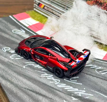 Load image into Gallery viewer, CM 1:64 Red Senna GTR Racing Sports Model Diecast Metal Car New Collection