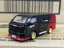 Load image into Gallery viewer, Masdi 1:64 2010 Black Advan Hiace Van MPV Sports Model Diecast Metal Car New Collection