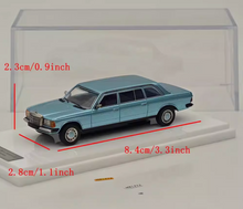 Load image into Gallery viewer, GOC 1:64 Blue 1976 230e v123 Luxury Classic Model Diecast Metal Car New Collection