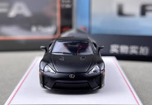 Load image into Gallery viewer, Model1 1:64 Matte Black LFA Coupe Sports Model Diecast Metal Car New Collection
