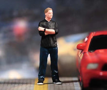 Load image into Gallery viewer, 1:64 Painted Figure Model Miniature Resin Diorama Sand Standing Man Cool Paul