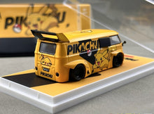 Load image into Gallery viewer, CC 1:64 Yellow VW T1 Mini Van Widebody Sports Model Diecast Metal Car New Collection