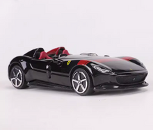 Load image into Gallery viewer, Bburago 1:43 Black Monza SP2 Racing Sports Model Diecast Metal Car Box New