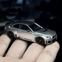 Load image into Gallery viewer, FX 1:64 Silver M2 G87 Attack Coupe Sports Model Diecast Metal Car New Collection