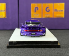 Load image into Gallery viewer, PGM 1:64 Purple RWB 993 Sports Open Model Diecast Metal Car New Collection