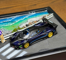 Load image into Gallery viewer, CM 1:64 Blue Zonda R Racing Sports Model Diecast Metal Car New Collection