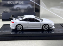 Load image into Gallery viewer, Transcend 1:64 White 1995 Eclipse GS Coupe Sports Model Diecast Metal Car New Collection
