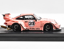 Load image into Gallery viewer, SW 1:64 Pink 911 RWB 993 #23 Racing Sports Model Diecast Metal Car New Collection
